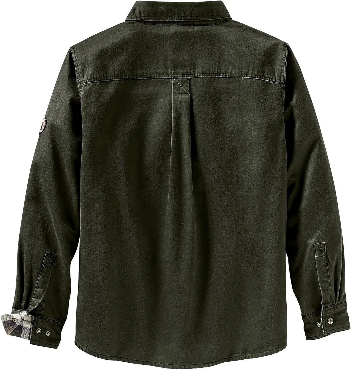 Legendary Whitetails Journeyman Shirt Jacket Flannel Lined Shacket for Men Water-Resistant Coat Rugged Fall Clothing