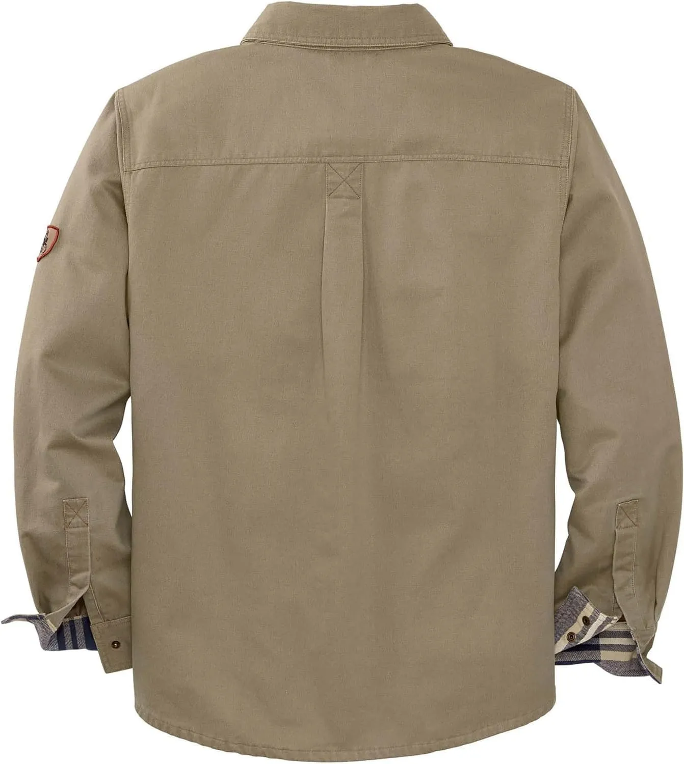 Legendary Whitetails Journeyman Shirt Jacket Flannel Lined Shacket for Men Water-Resistant Coat Rugged Fall Clothing