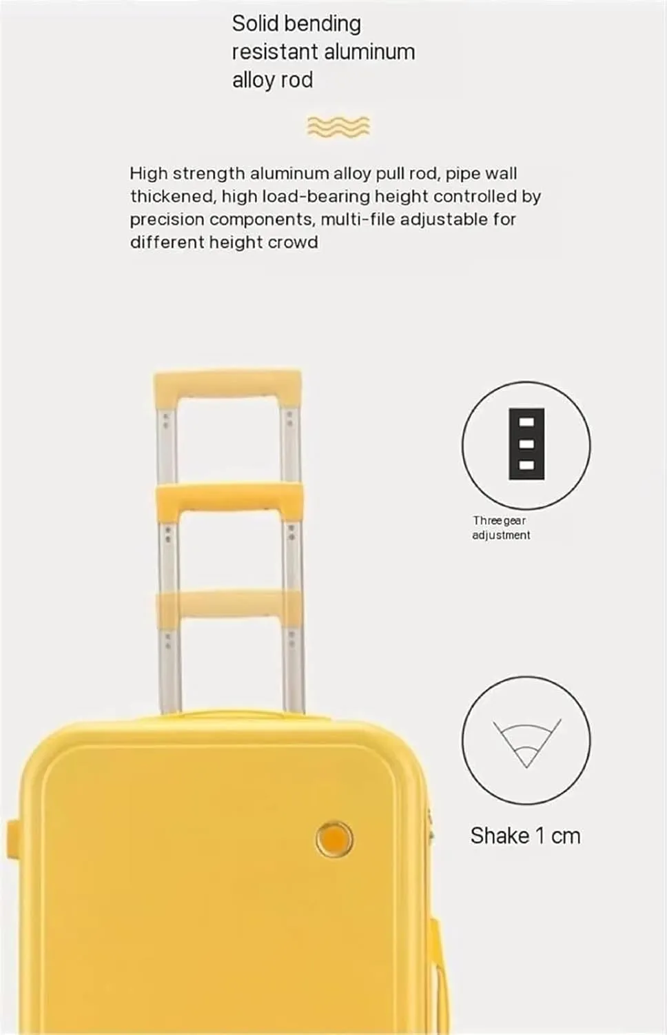 Light Suitcase Hardside Rugged Travel Suitcase Luggage With Spinner Wheels,Lightweight Suitcases With Wheels Wheeled Luggage