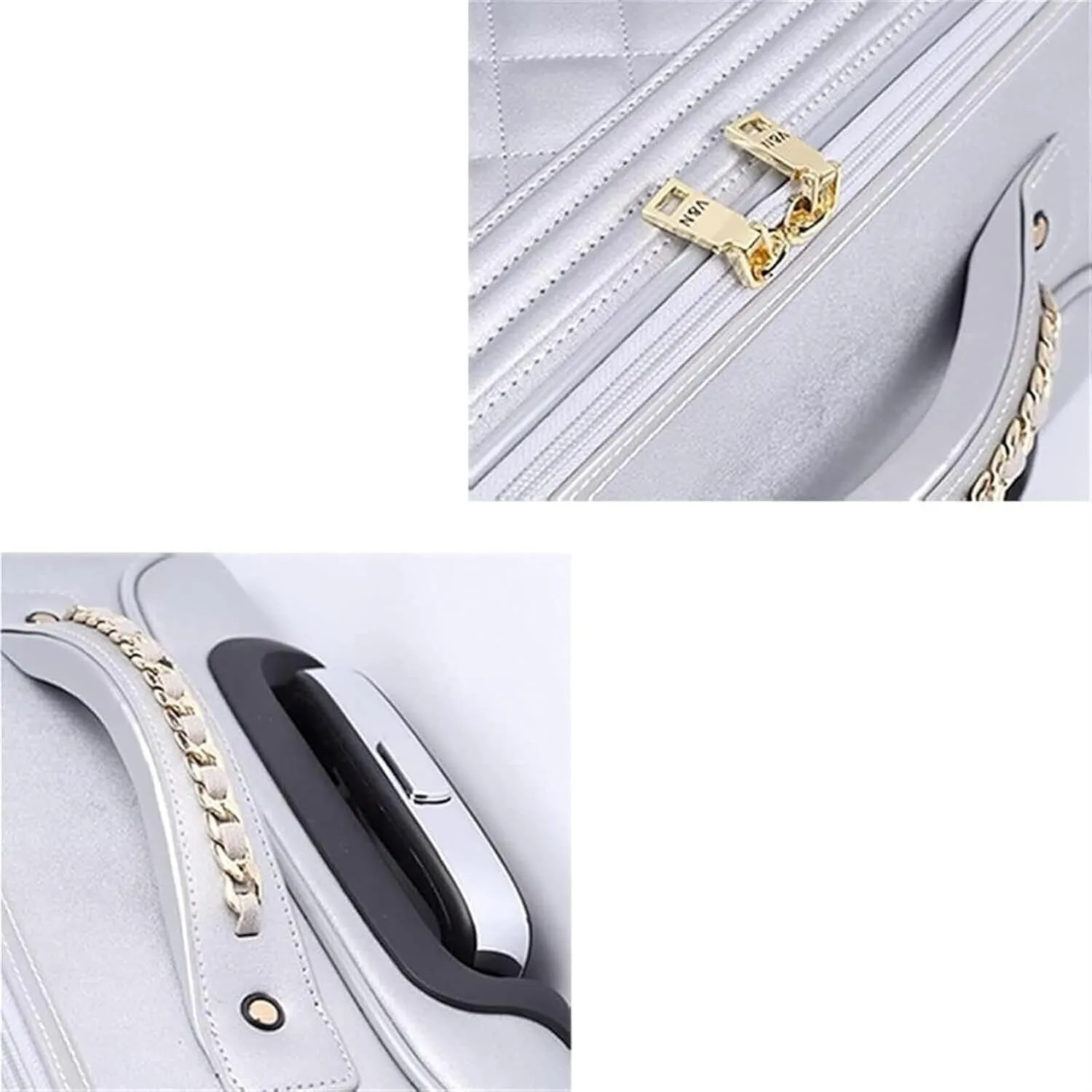 Lightweight Suitcases Travel Luggage,Soft Side Upright Rugged Luggage with 4 Spinner Wheels Women Suitcases Suitcase Trolley