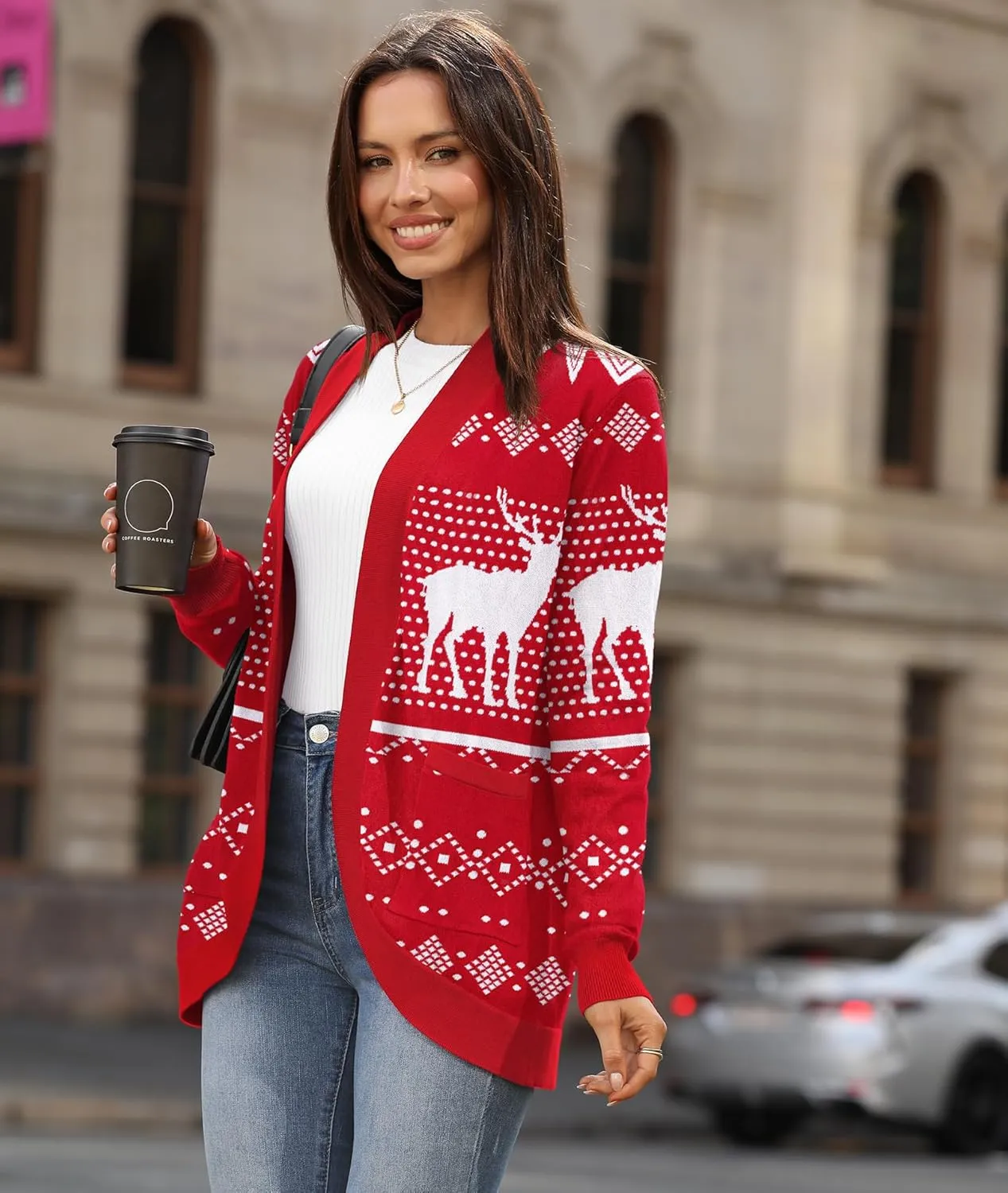 LILBETTER Womens Lightweight Cardigan with Pockets Long Sleeve Open Front Cardigan for Women
