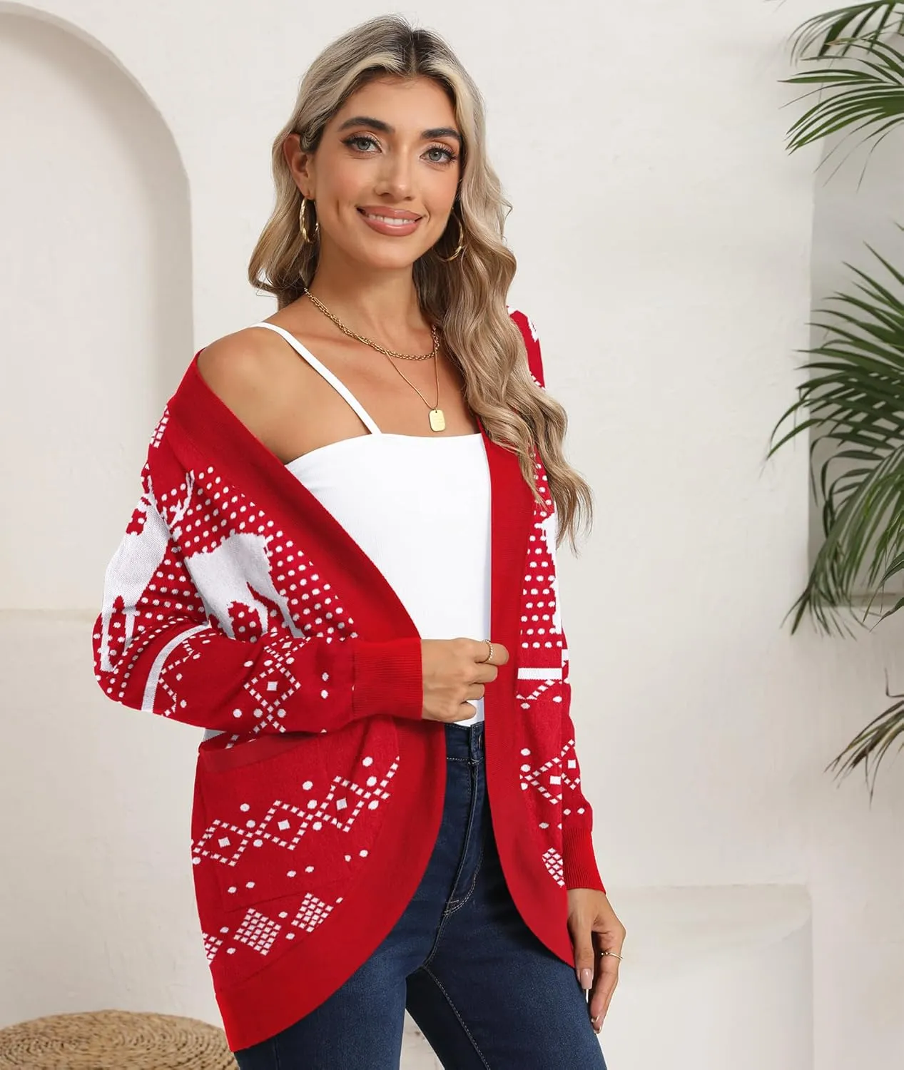 LILBETTER Womens Lightweight Cardigan with Pockets Long Sleeve Open Front Cardigan for Women