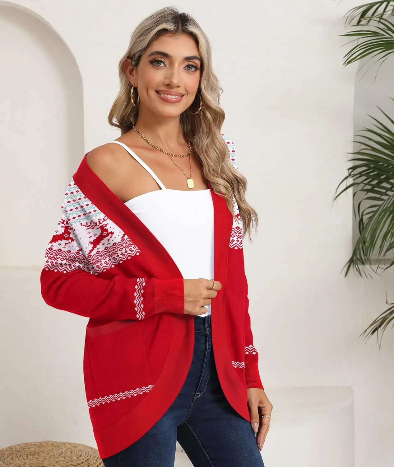 LILBETTER Womens Lightweight Cardigan with Pockets Long Sleeve Open Front Cardigan for Women