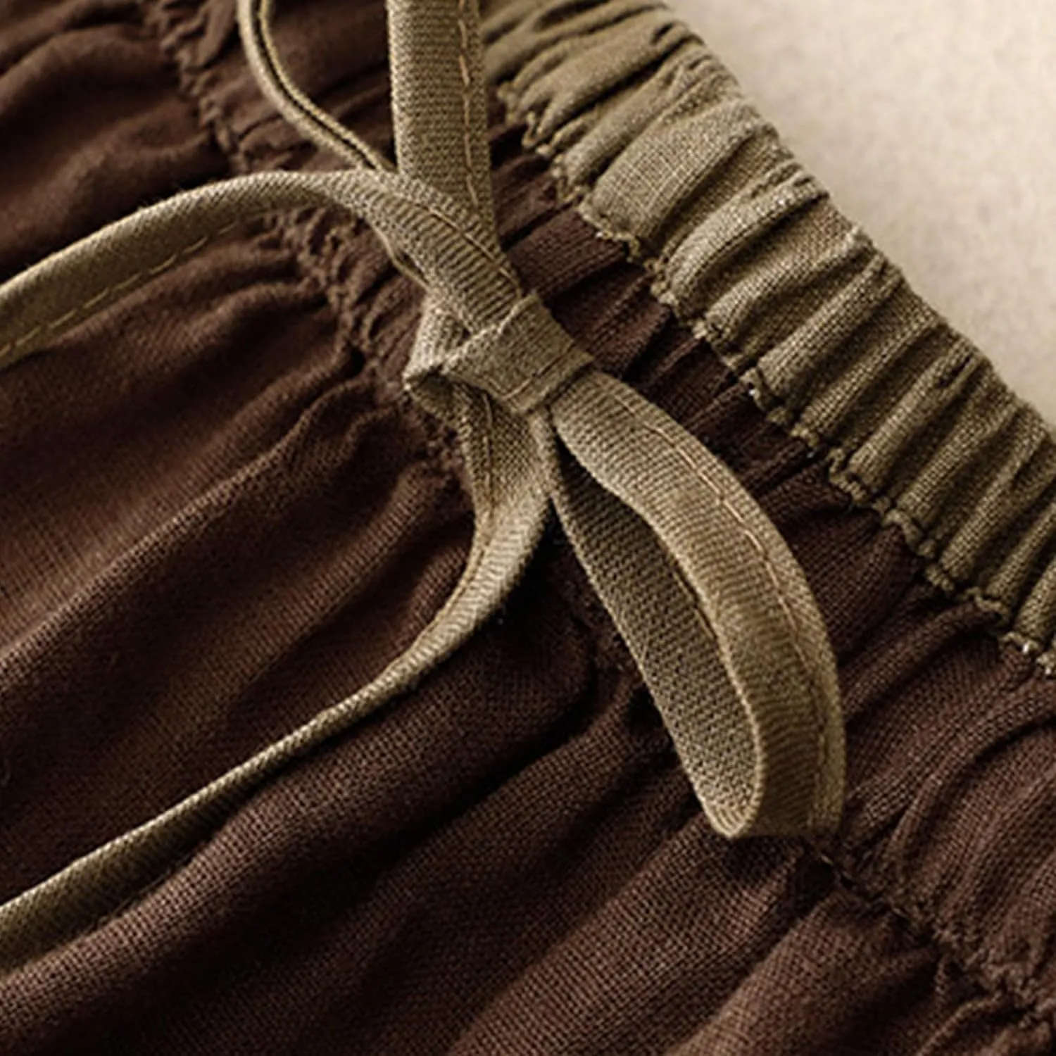 Linen Maxi Skirt, Women's Summer Bohemian Long Skirt, Cotton Elastic Waist Band Maxi Skirt Beach Party Holiday Skirt