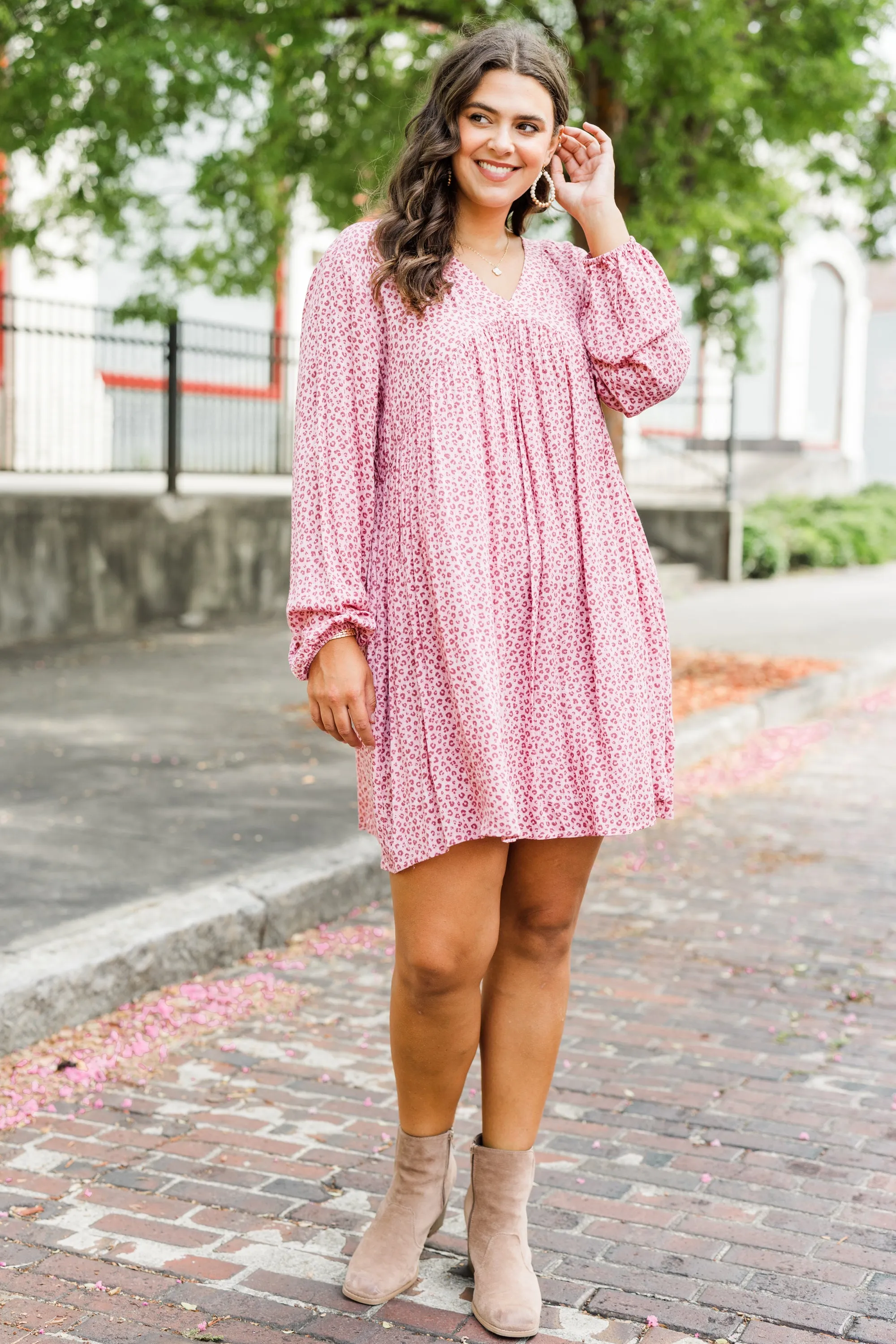 Living and Loving Dress, Pink