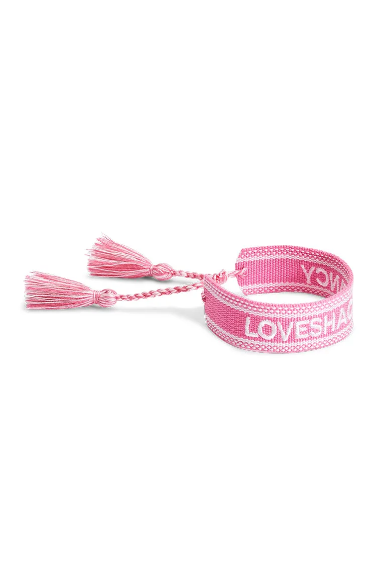 LoveShackFancy Fabric Woven FriendShip Bracelet
