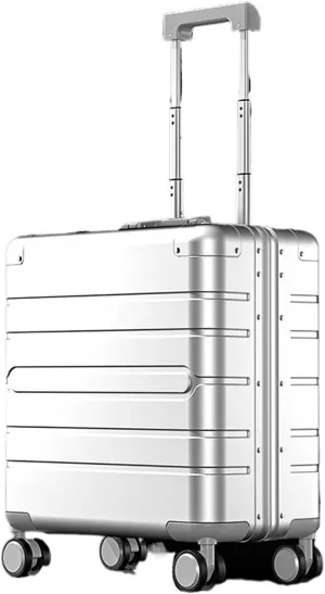 Luggage Carry-on Travel Luggage 18 Inches All Aluminum Magnesium Alloy Trolley Case Small Boarding Box Universal Wheel Suitcase Suitcase(4)