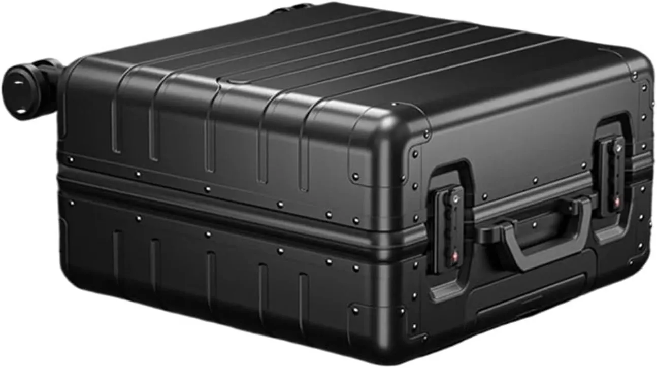 Luggage Carry-on Travel Luggage 18 Inches All Aluminum Magnesium Alloy Trolley Case Small Boarding Box Universal Wheel Suitcase Suitcase(4)