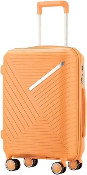 Luggage Hardside Rugged Travel Suitcase Luggage With Spinner Wheels,Luggage Suitcase Lightweight Trolley Suitcase (Color : A, Size : 20inch)