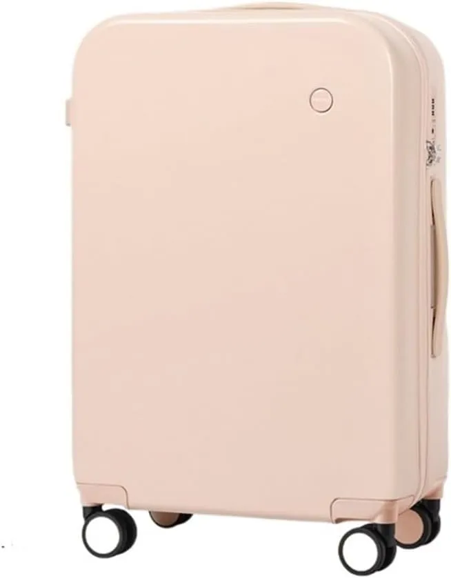Luggage Puristic Travel Luggage Rolling Wheel Hardside Women Suitcase Men Trolley Case 16 20 Carry On/Big Suitcase(Pink,28")