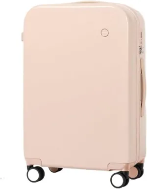 Luggage Puristic Travel Luggage Rolling Wheel Hardside Women Suitcase Men Trolley Case 16 20 Carry On/Big Suitcase(Pink,28")