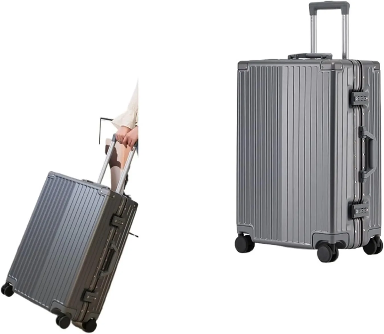 Luggage Travel Suitcase Universal Wheel Luggage Men And Women Large Size Trolley Case Ins Internet Hot New Password Boarding Bag Suitcase(6,20 inches)