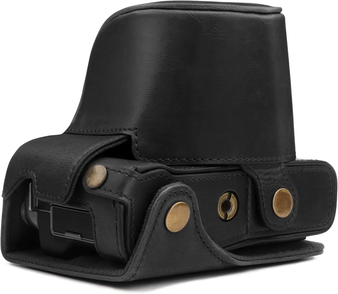 MegaGear Ever Ready Leather Camera Case Compatible with Fujifilm X-A7