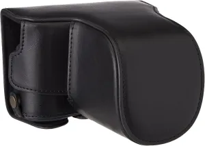 MegaGear Ever Ready Leather Camera Case Compatible with Olympus Pen E-PL10, E-PL9 (14-42mm)