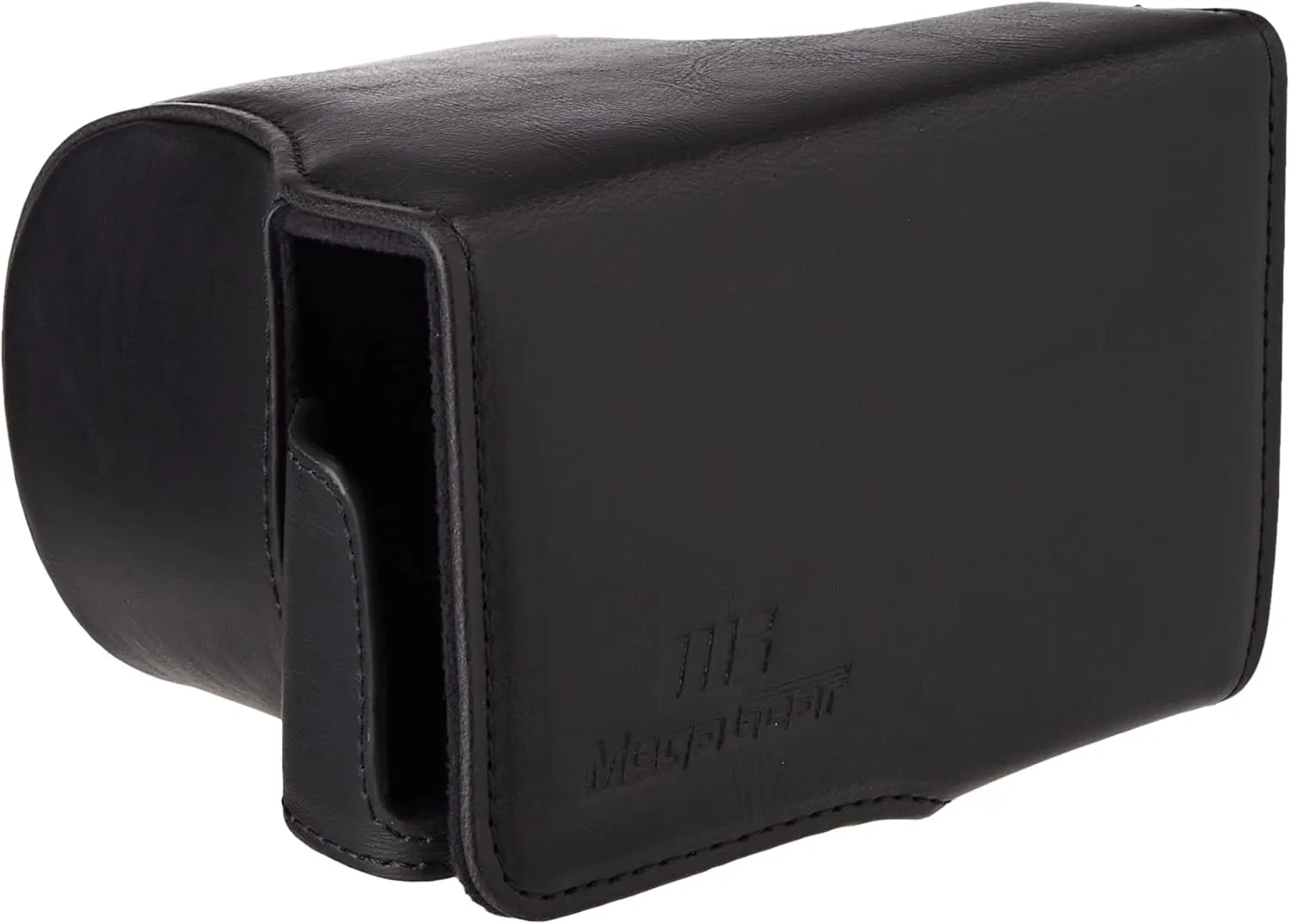 MegaGear Ever Ready Leather Camera Case Compatible with Olympus Pen E-PL10, E-PL9 (14-42mm)