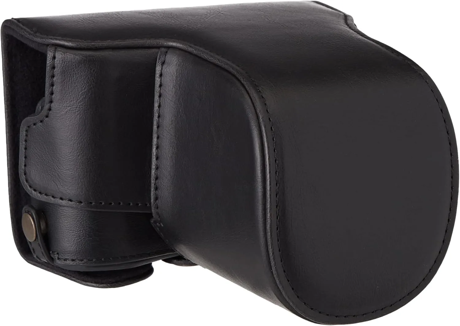 MegaGear Ever Ready Leather Camera Case Compatible with Olympus Pen E-PL10, E-PL9 (14-42mm)