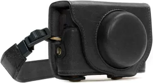 MegaGear Ever Ready Protective Leather Camera Case, Bag for Sony Cyber-Shot DSC-RX100 IV Digital Camera (Black) (Model: MG588)
