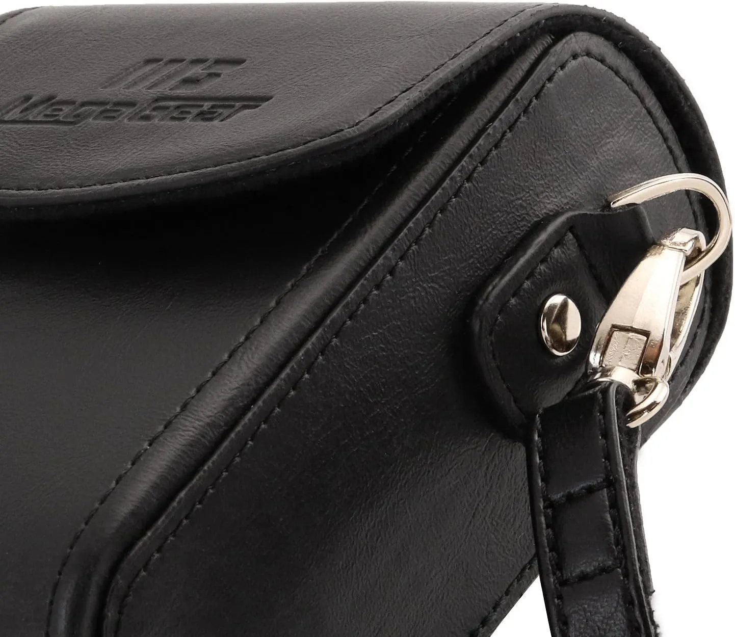 MegaGear MG766 Leather Camera Case with Strap Compatible with Canon PowerShot G7 X Mark III, G7 X Mark II, G7 X - Black