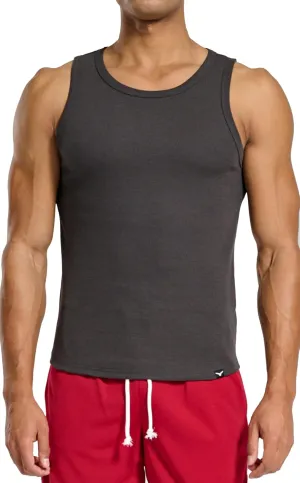 Men's Essential Slim Fit Ribbed Workout Tank Tops Sleeveless Gym Shirts