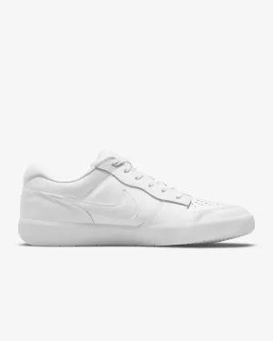 NIKE SB FORCE 58 PREMIUM LEATHER - WHITE/WHITE