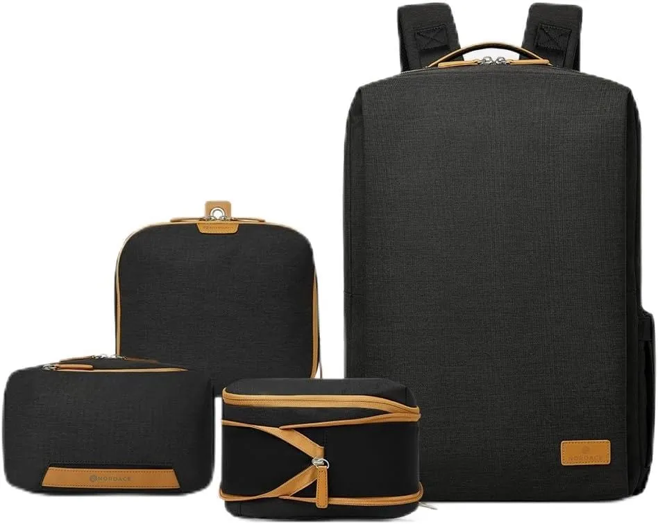 Nordace Siena Pro 17 Essential Set (Black-Brown)