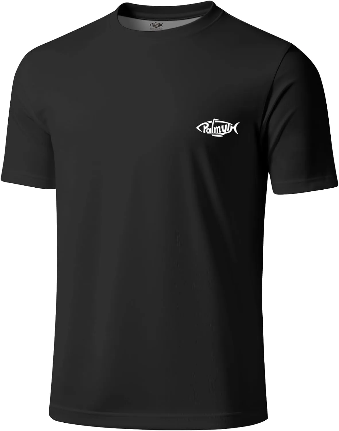 Palmyth Fishing Shirts for Men Short Sleeve T-Shirt UPF 50  Sun Protection UV Tee