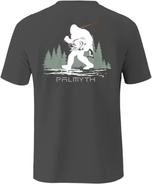 Palmyth Fishing Shirts for Men Short Sleeve T-Shirt UPF 50  Sun Protection UV Tee