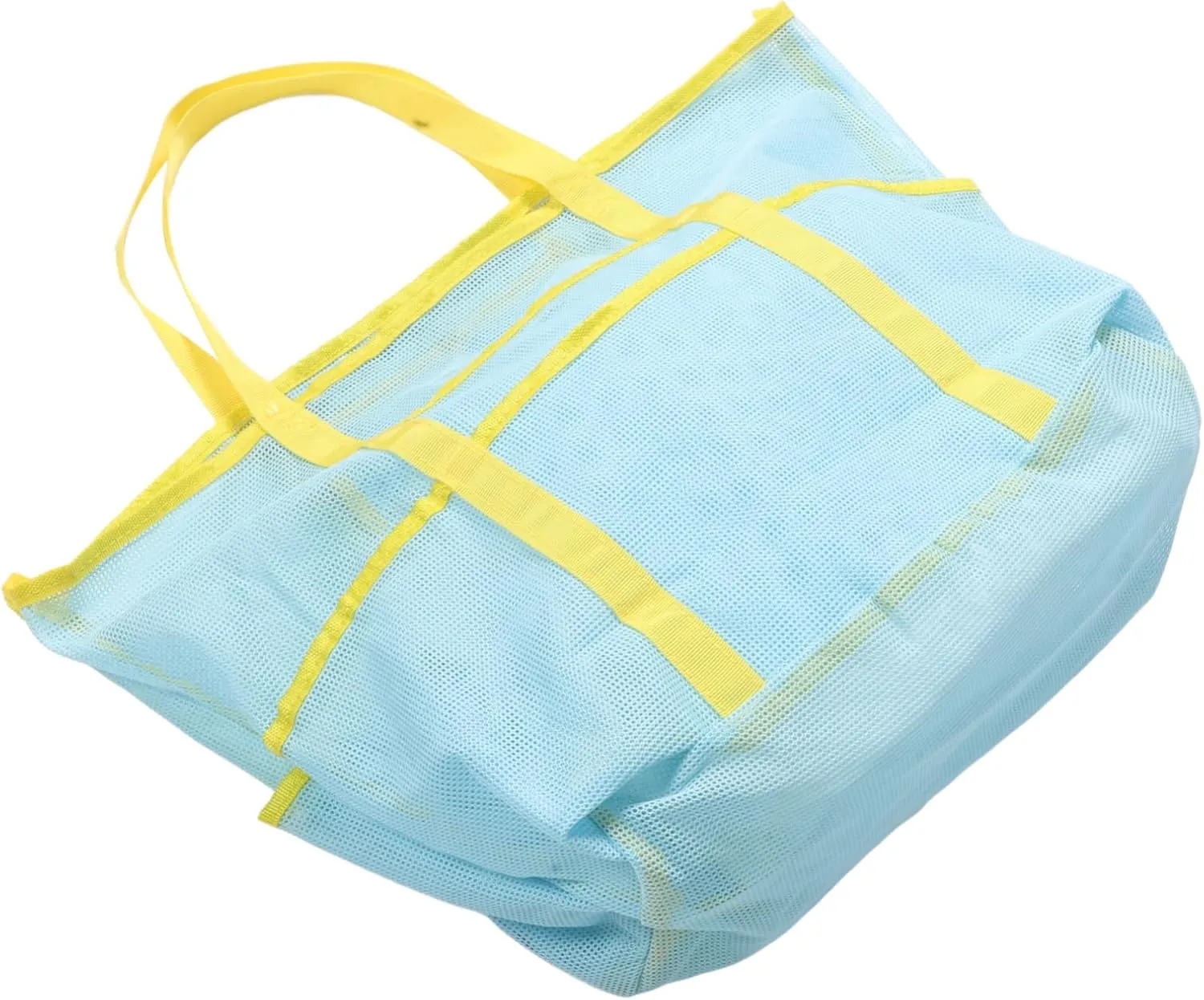Portable Mesh Shoulder Bag Large Beach Bag for Camping for Swimsuit Storage