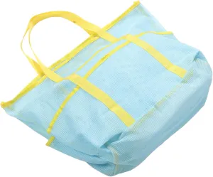 Portable Mesh Shoulder Bag Large Beach Bag for Camping for Swimsuit Storage