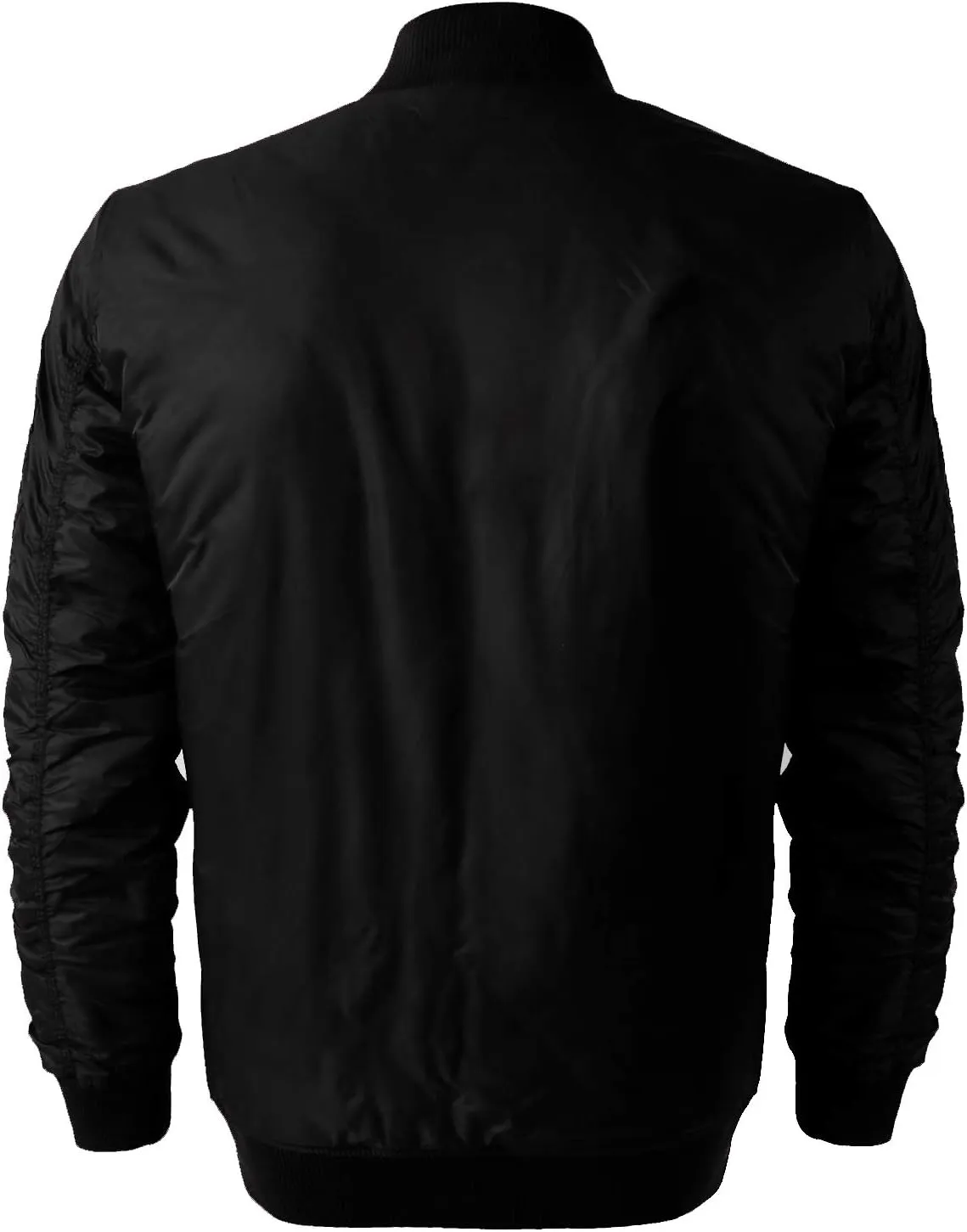 Shaka Wear Men's Flight Jackets  Casual MA-1 Bomber Coat Windbreaker Full Zip Fully Lined Regular and Bigs S~3XL