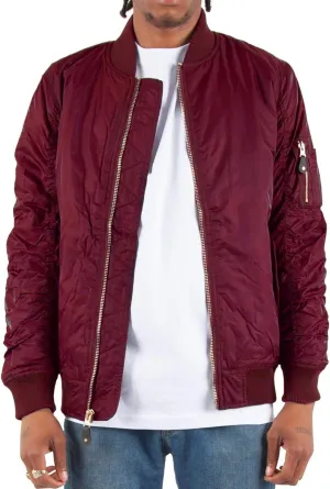 Shaka Wear Men's Flight Jackets  Casual MA-1 Bomber Coat Windbreaker Full Zip Fully Lined Regular and Bigs S~3XL