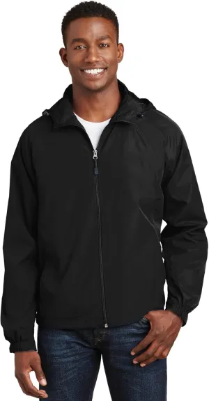 SPORT-TEK Men's Hooded Raglan Jacket