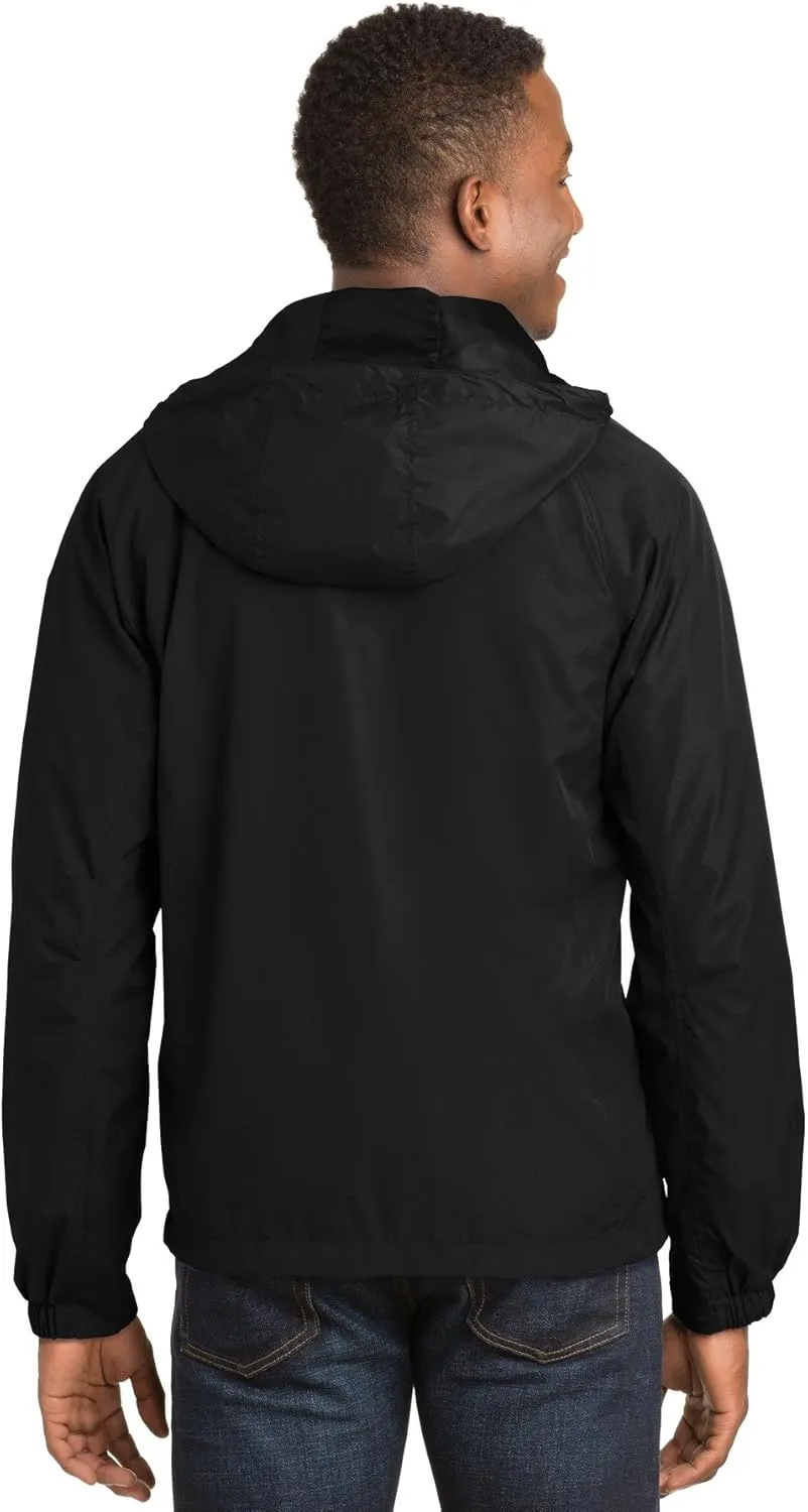 SPORT-TEK Men's Hooded Raglan Jacket