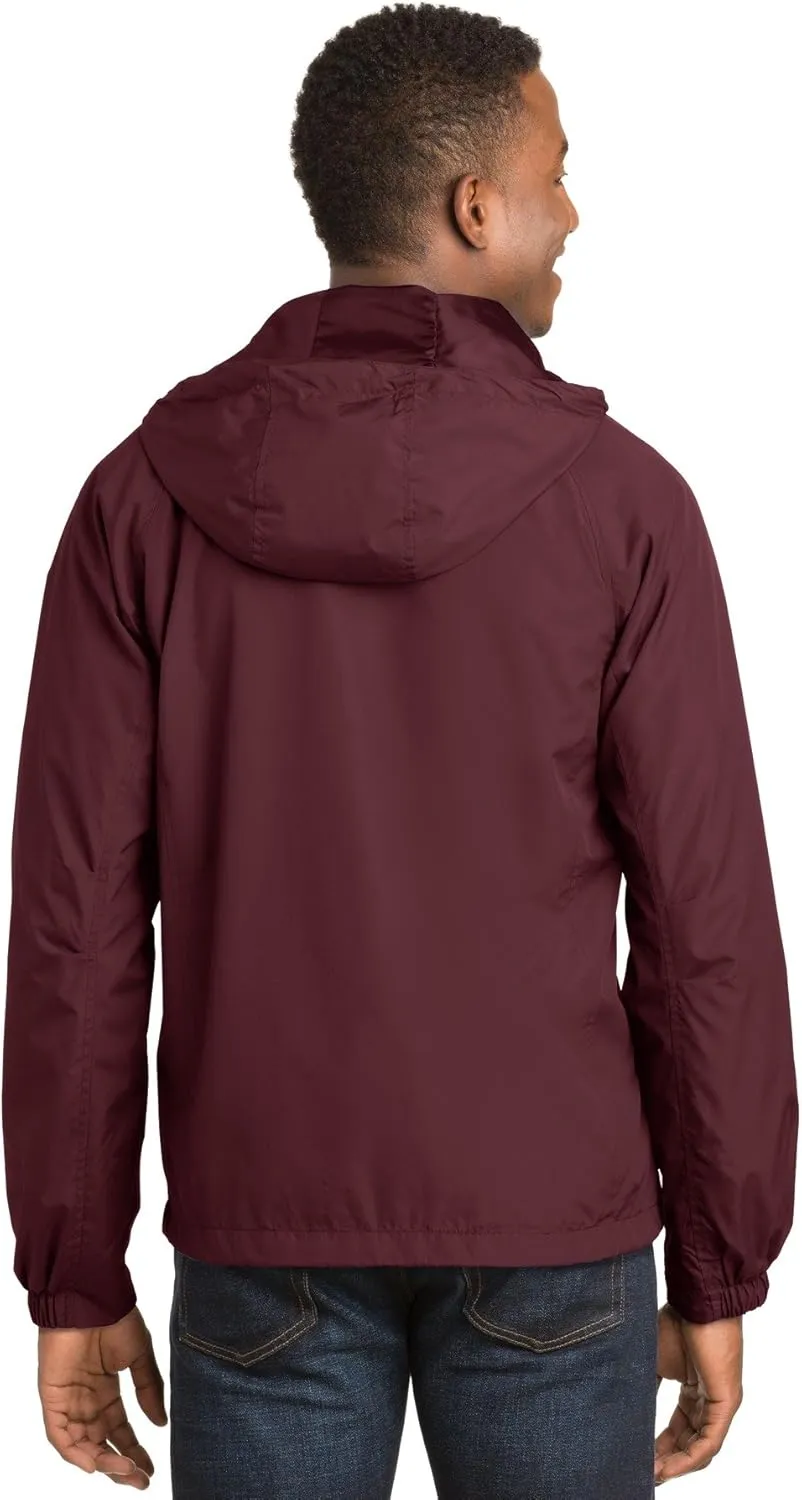 SPORT-TEK Men's Hooded Raglan Jacket