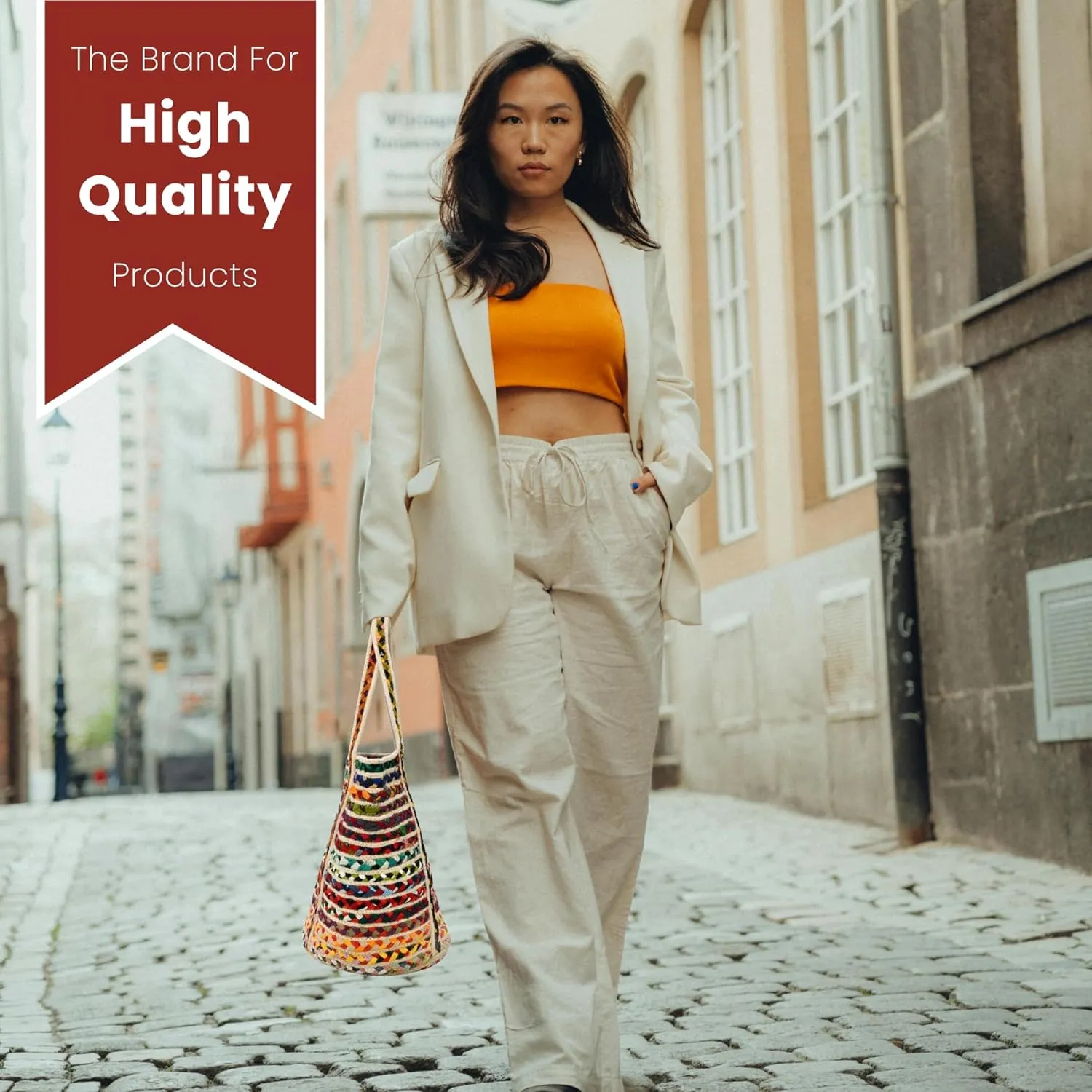Style N Craft Eco-Friendly Tote Bag - Unisex, Versatile for Beach, Shopping & Lunch Outings