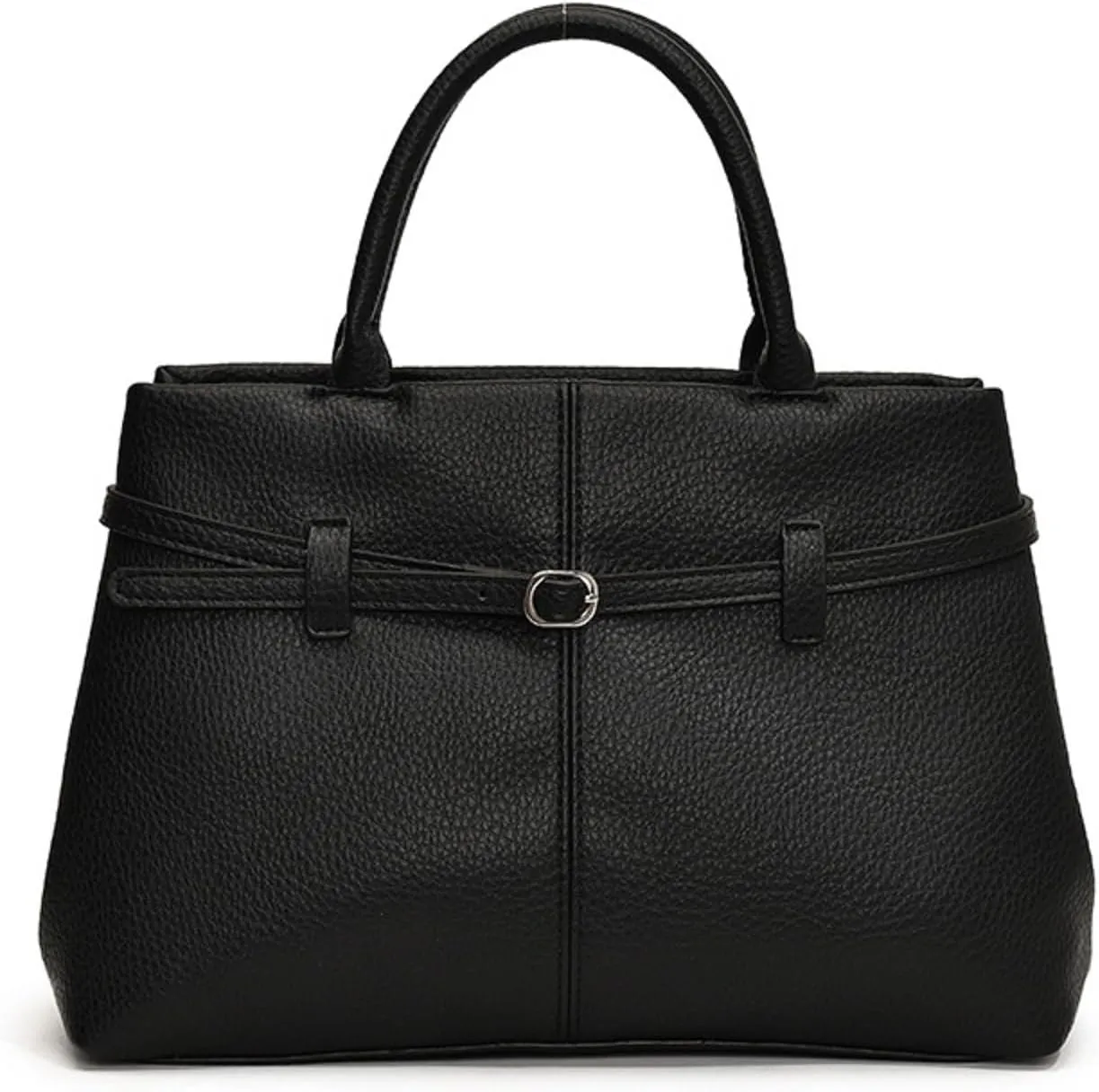 Textured retro purses women's large capacity casual shoulder handbags versatile commuter tote bags