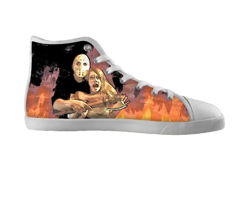 The Limited Edition "Samhain Jason Mask" Hi Top Shoes