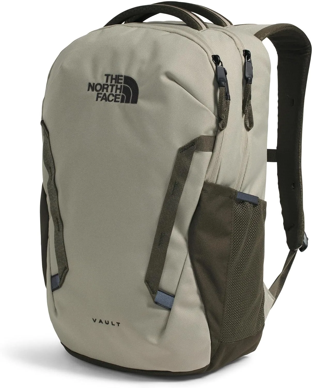 THE NORTH FACE Vault Everyday Laptop Backpack - PFAS Free, Clay Grey/New Taupe Green, One Size
