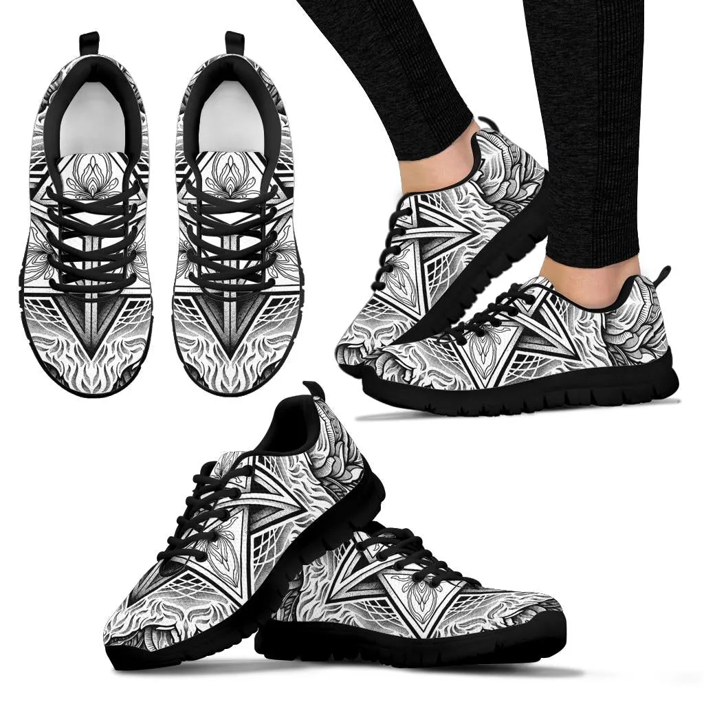 THE WHITE MERKABAH | SNEAKERS | YANTRART