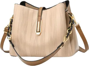 Tote Handbag Purse And Versatile Trendy Large Capacity Soft Leather Shoulder Crossbody Bag