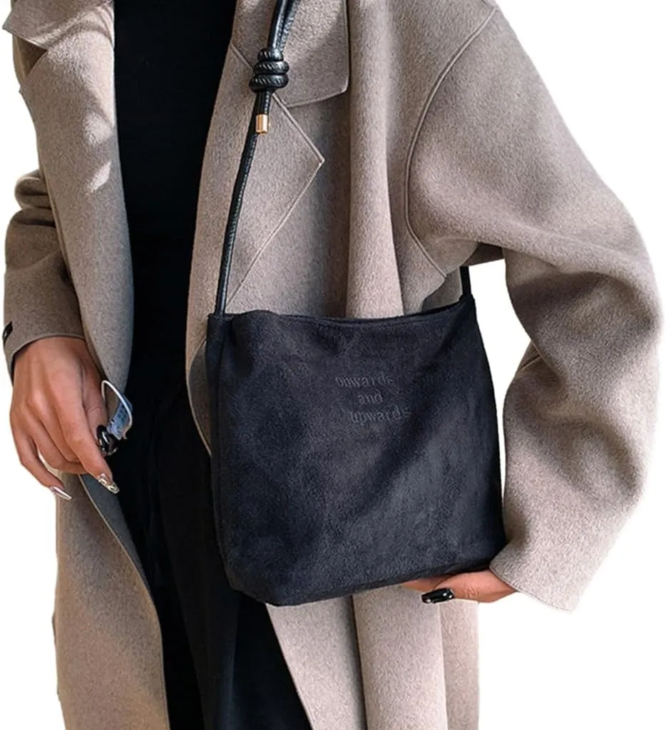 Trendy and Versatile Shoulder Bag Women's Vintage Bucket Bags Suitable for Any Occasion