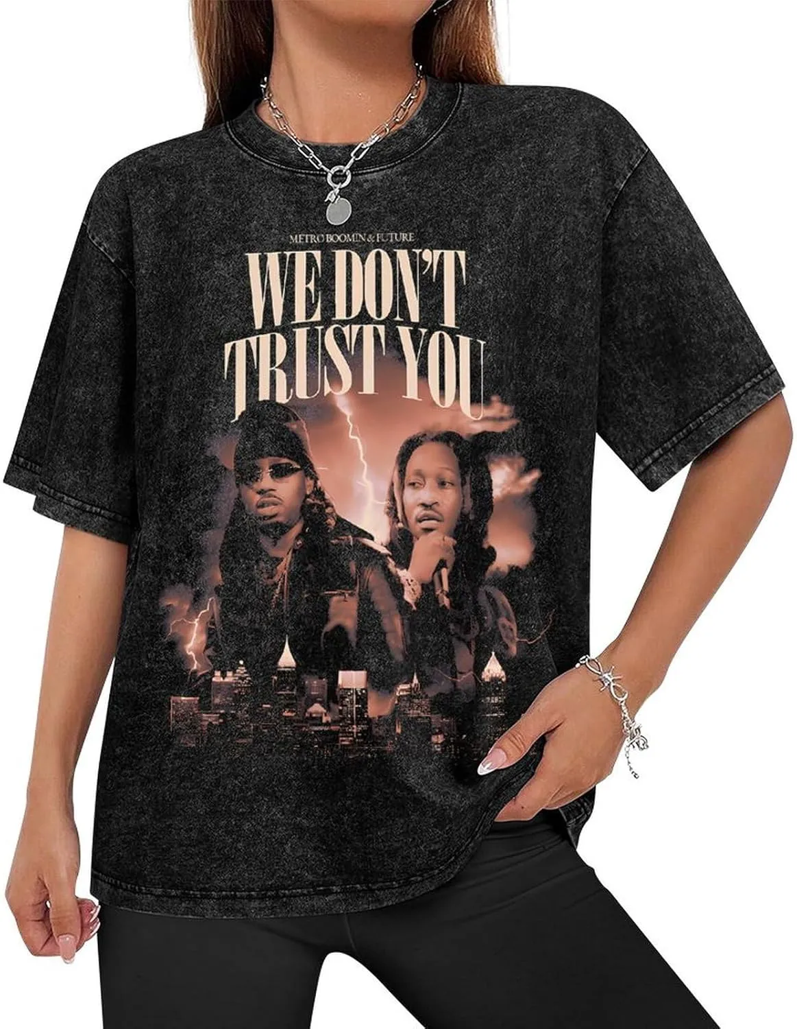 Unisex 80s&90s T-Shirt Short-Sleeve Adults Teens Cotton Shirts