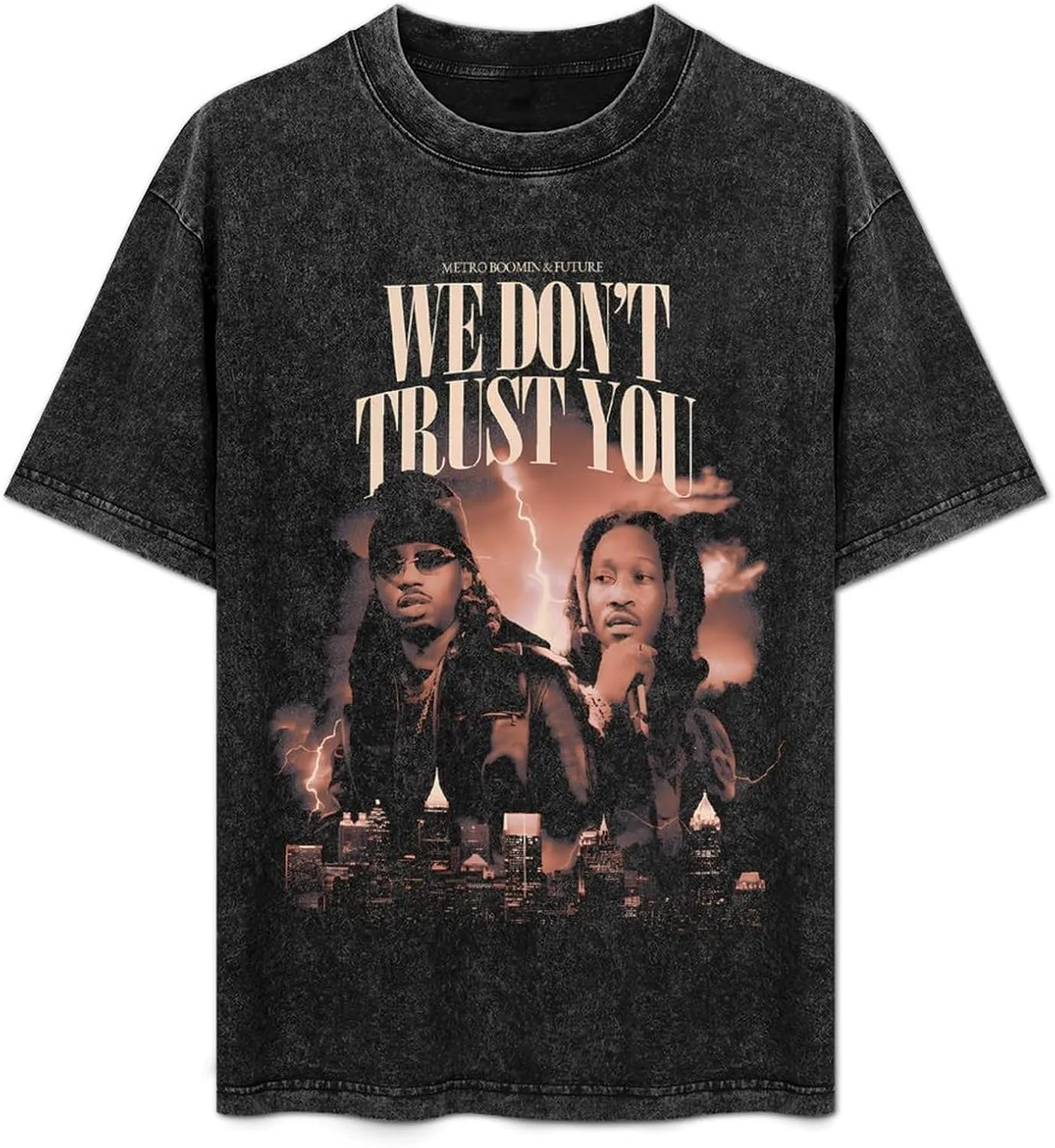 Unisex 80s&90s T-Shirt Short-Sleeve Adults Teens Cotton Shirts