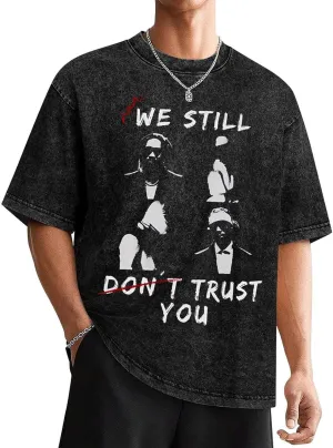 Unisex 80s&90s T-Shirt Short-Sleeve Adults Teens Cotton Shirts