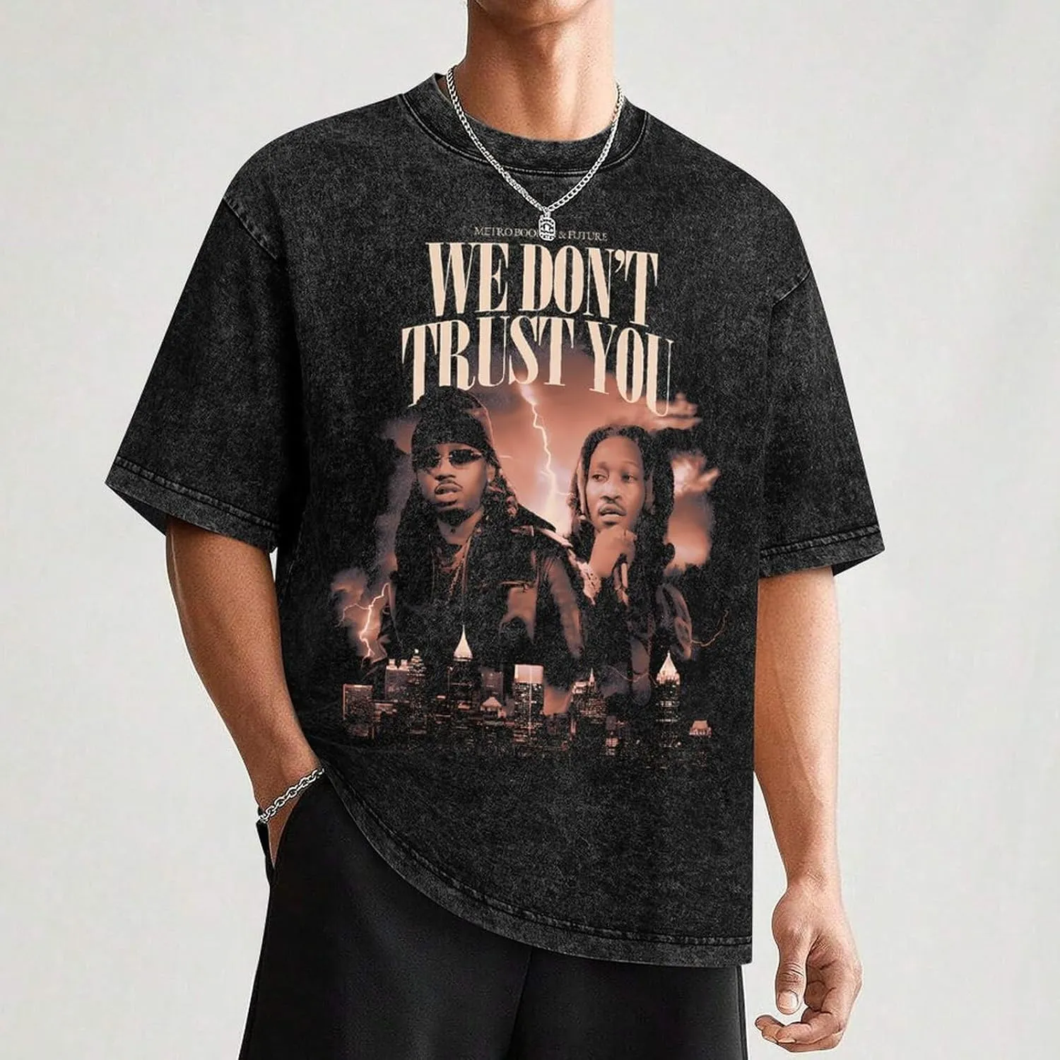 Unisex 80s&90s T-Shirt Short-Sleeve Adults Teens Cotton Shirts