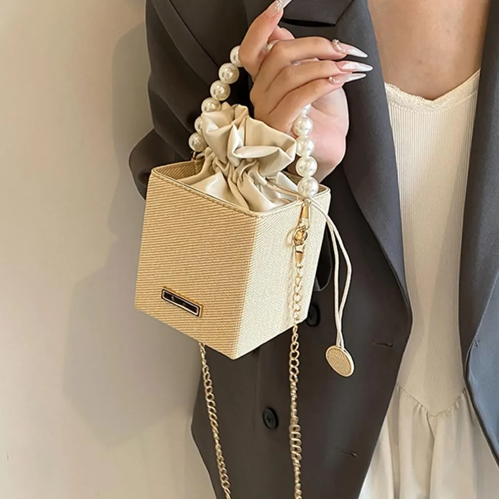 Unisex Black Bucket Crossbody Bag Stylish and Practical Shoulder Bags Evening Handbag For Travel Shopping Work