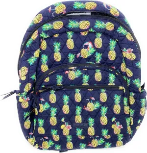 Vera Bradley Essential Backpack Quilted Cotton Toucan Party Pineapple