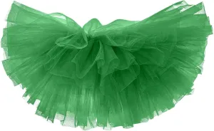 Women's Boho Skirts Summer Casual Loose Trendy Elastic High Waist Solid Color Party Dance Fluffy Short Skirt, S-L