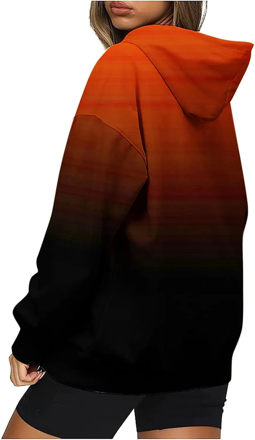 Womens Oversized Hoodies Tie Dye Hooded Sweatshirts Casual Comfy Sweater Pullover With Pockets Fall Winter Outfits