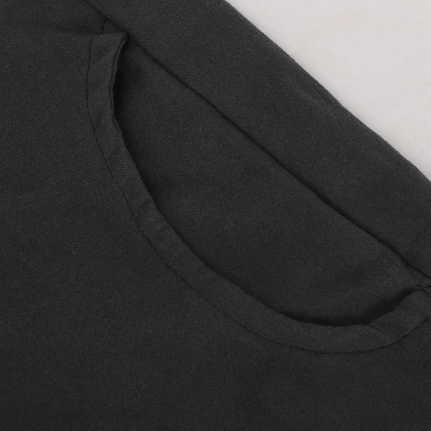 Women's Summer Cotton Linen Straight Pants Elastic Waist Casual Capri Pants Solid Large Lounge Beach Trousers Pockets